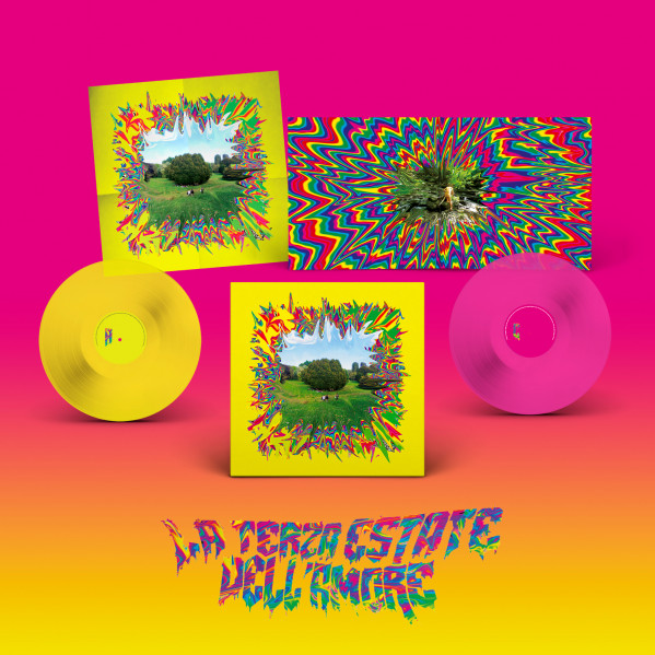 La Terza Estate Dell'Amore Autografato Vinile Magenta Giallo - Cosmo - LP
