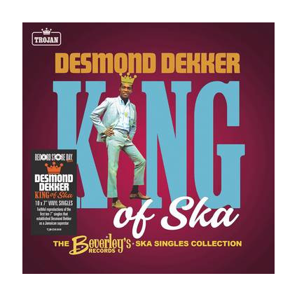 King Of Ska (Beverley's Records Â· Ska Singles Collection) - Desmond Dekker - 7"