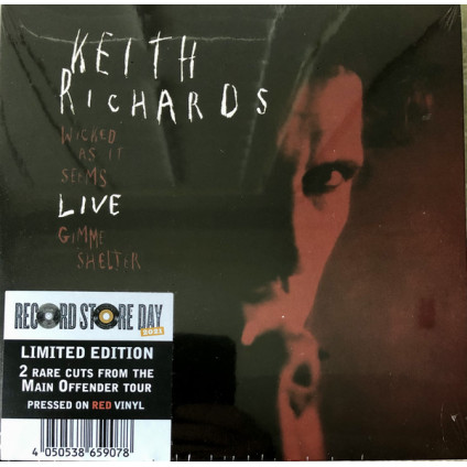 Live - Keith Richards - LP