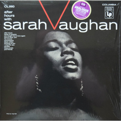 After Hours With Sarah Vaughan - Sarah Vaughan - LP