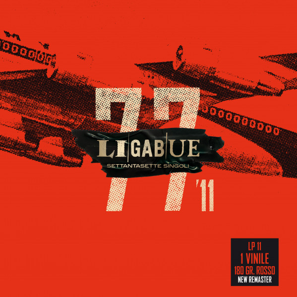 77 Singoli (Lp 11) (180 Gr. Vinyl Red) - Ligabue - LP