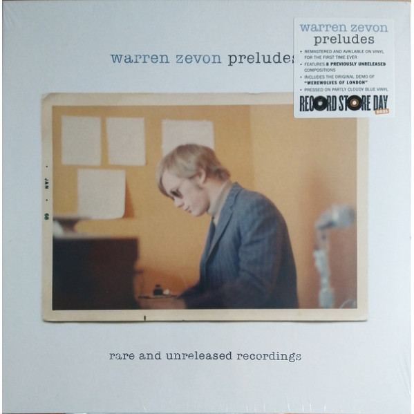 Preludes - Rare And Unreleased Recordings - Warren Zevon - LP