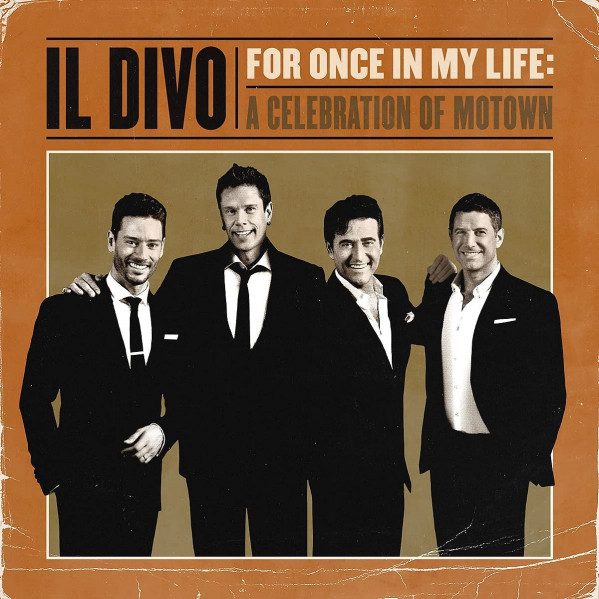 For Once In My Life A Celebration Of Motown - Il Divo - CD