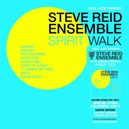 Spirit Walk (Vinyl Blue) - Reid Steve Ensemble - LP