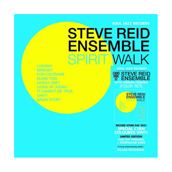 Spirit Walk (Vinyl Blue) - Reid Steve Ensemble - LP