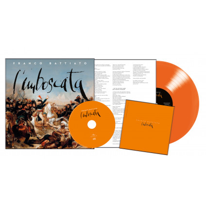 L'Imboscata (25Th Anniversary Vinyl Orange + Cd Con Bonus Track Numerata Ltd.) - Battiato Franco - LP