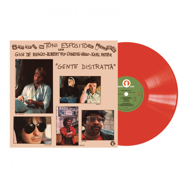 Gente Distratta Coloured Vinyl 180 Gr. Vinile Red - Esposito Tony - LP