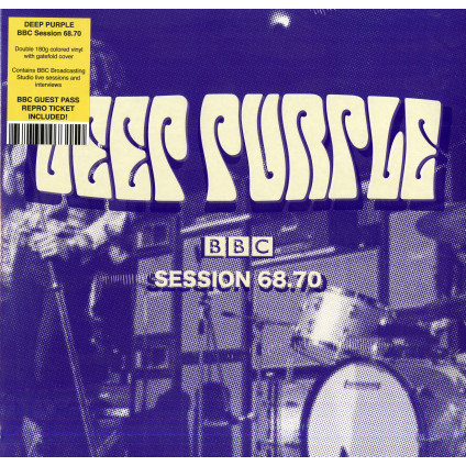 Bbc Session 68-70 (180 Gr. Coloured Vinyl) (Indie Exclusive) - Deep Purple - LP
