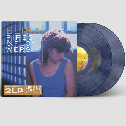 Pipes & Flowers (25Th Anniversary Edt.) (180 Gr.Vinile Blu Trasparente Ltd.) - Elisa - LP