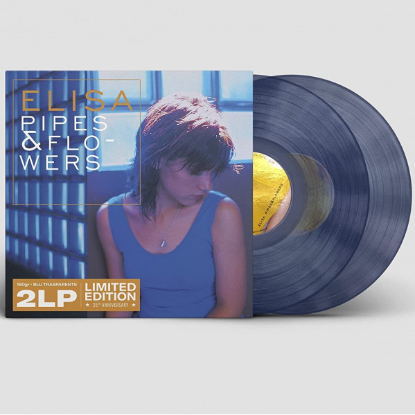 Pipes & Flowers (25Th Anniversary Edt.) (180 Gr.Vinile Blu Trasparente Ltd.) - Elisa - LP