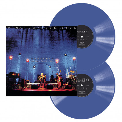 Live Concerto Medina Pino Daniele Tour (140 Gr Coloured Transparent Blue) - Daniele Pino - LP