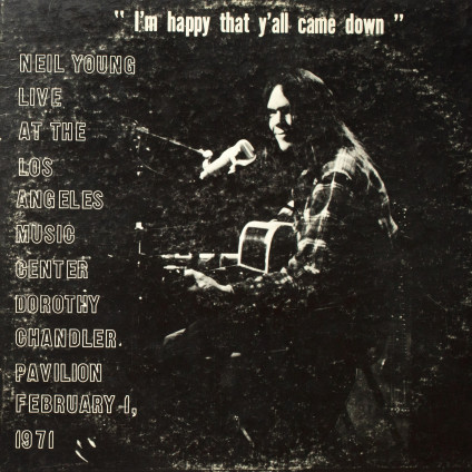 Dorothy Chandler Pavilion 1971 - Young Neil - LP