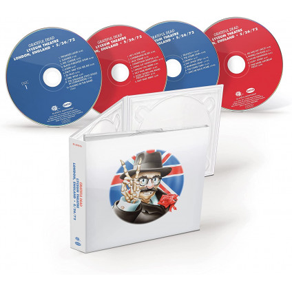 Lyceum Theatre London 26 May 1972 (Box 4 Cd) - Grateful Dead - CD