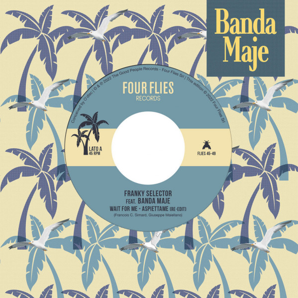 Wait For Me - Aspiettame (Re-Edit) (7'') - Franky Selector( Feat. Banda Maje) - 7"