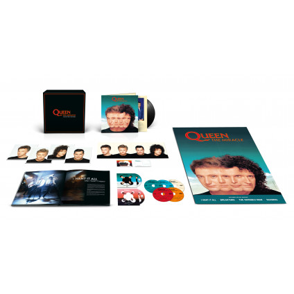 The Miracle (Super Deluxe Collector'S Edition)(5 Cd+Dvd+Lp+Bluray) - Queen - CD