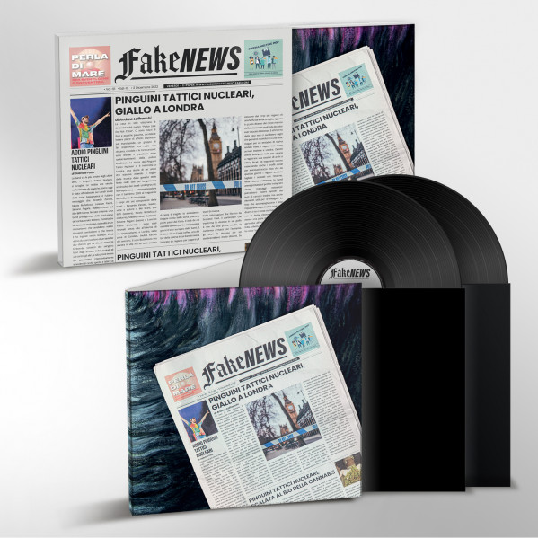 Fake News 2 Lp Nero (Rip) - Pinguini Tattici Nucleari - LP