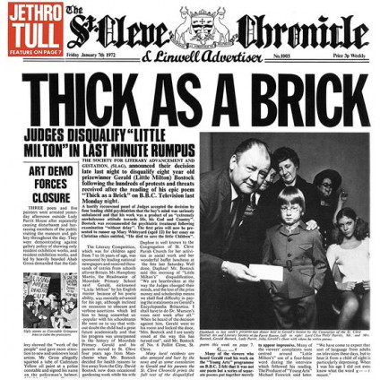 Thick As A Brick (40Th Anniversary Edition) - Jethro Tull - CD