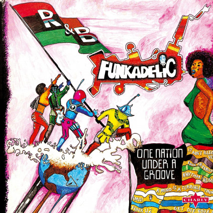 One Nation Under A Groove (Vinyl Red & Green) - Funkadelic - LP