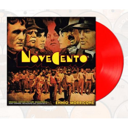 Novecento (140 Gr. Vinyl Red Limited Edt.) - O. S. T. -Novecento( Ennio Morricone) - LP