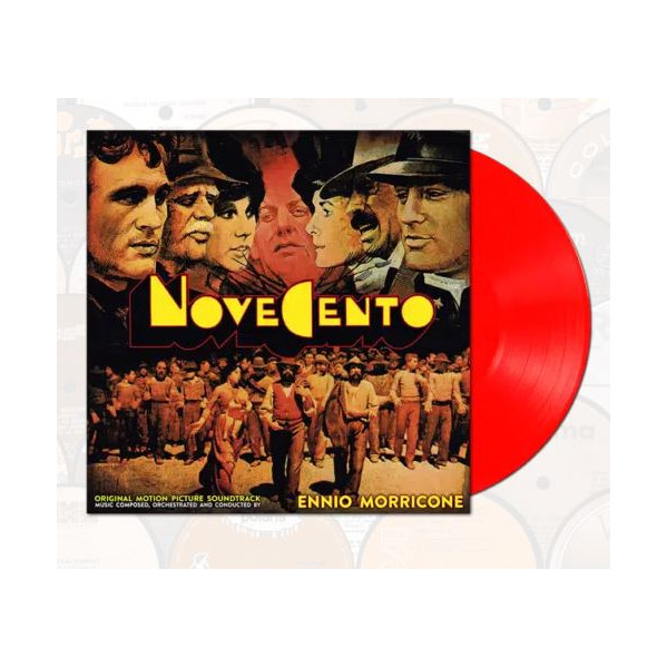 Novecento (140 Gr. Vinyl Red Limited Edt.) - O. S. T. -Novecento( Ennio Morricone) - LP