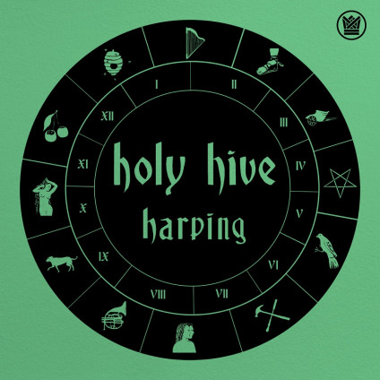 Harping (Vinyl Holy Tourquois) (Indie Exclusive) - Holy Hive - LPMIX