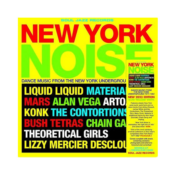 New York Noise Dance Music From The New York Underground 1977-1982 - Compilation - LP