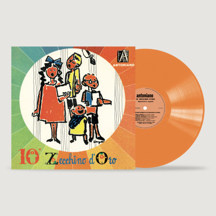 10 Zecchino D'Oro (1968)(Orange Vinyl) - Piccolo Coro Mariele - LP