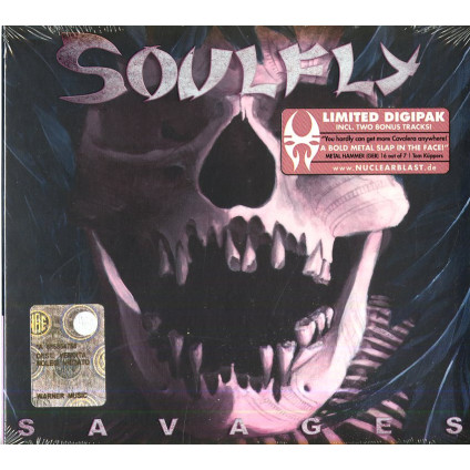 Savages (Ltd.Dig.Edt.) - Soulfly - CD