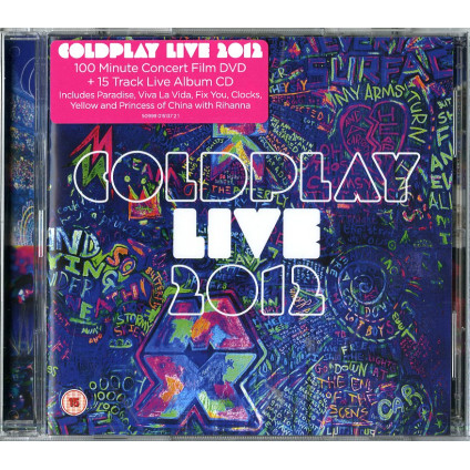 Live 2012 (Cd+Dvd) - Coldplay - CD