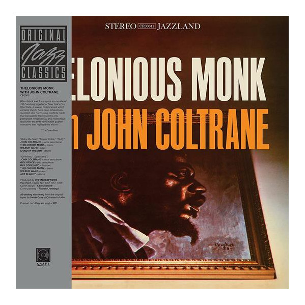 Thelonious Monk With John Coltrane (180 Gr.) - Monk Thelonious & Coltrane John - LP