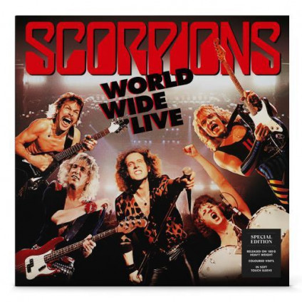 World Wide Live (Coloured Vinyl) - Scorpions - LP