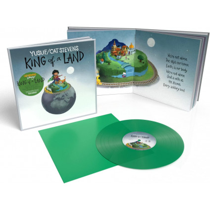 King Of A Land (Lp Verde In Edizione Limitata + Booklet 36 Pagine) - Yusuf / Cat Stevens - LP