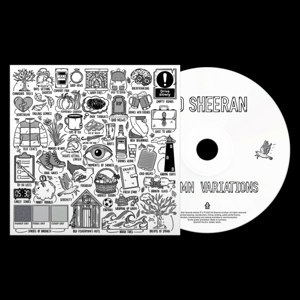 Autumn Variations - Sheeran Ed - CD
