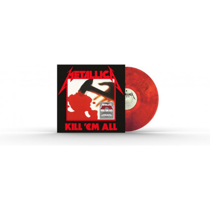 Kill 'Em All (180 Gr. Vinyl Jump In The Fire Engine Red Remaster + Download Card - Metallica - LP