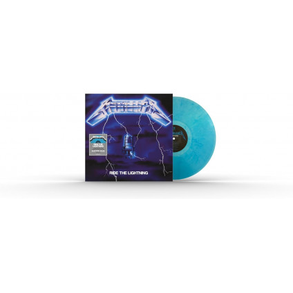 Ride The Lightning (180 Gr. Vinyl Electric Blue + Download Card) - Metallica - LP