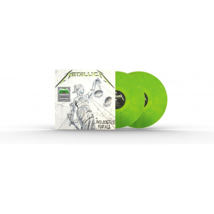 ...And Justice For All (180 Gr. Vinyl Dyers Green + Download Card) - Metallica - LP