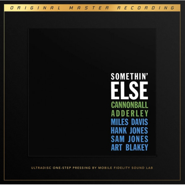 Somethin Else Numbered Limited Ultradisc One Step 45Rpm 2Lp Supervinyl Boxset - Adderley Cannonball - LP