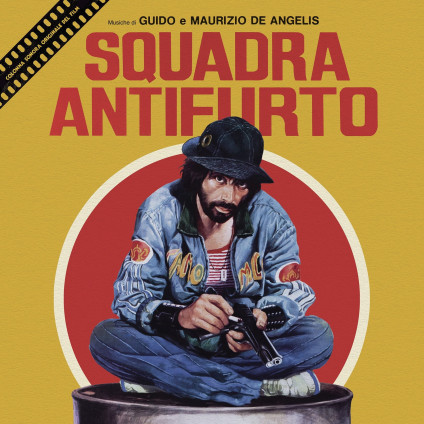 Squadra Antifurto (Vinyl Amber Transparent Limited Edt.) - O. S. T. -Squadra Antifurto( Guido & Maurizio De Angelis) - LP