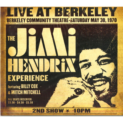 Live At Berkeley - Hendrix Jimi - CD