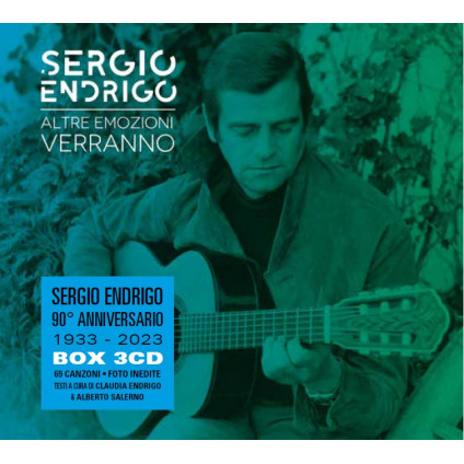 Altre Emozioni Verranno (90Â° Anniversario) (Box 3 Cd) - Endrigo Sergio - CD