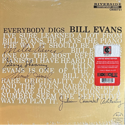 Everybody Digs Bill Evans...