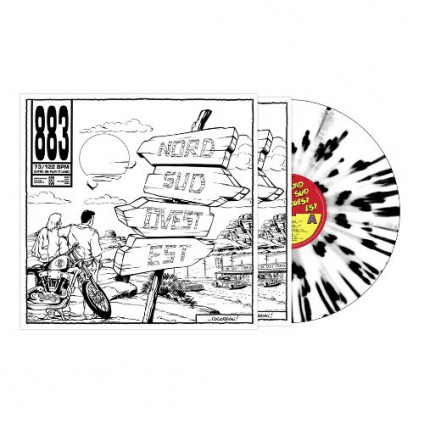Nord Sud Ovest Est (Original Version 1993 - Vinile 180Gr. Splatter) - 883 - LP