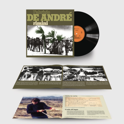 Rimini (Lp Nero 180 Gr. + Nuovo Libretto Editoriale)(Edizione Way Point) - De Andre' Fabrizio - LP