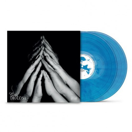 Dio Lo Sa (Doppio Vinile Marmorizzato Azzurro) - Geolier - LP