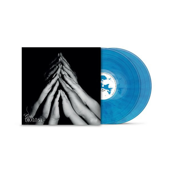 Dio Lo Sa (Doppio Vinile Marmorizzato Azzurro) - Geolier - LP