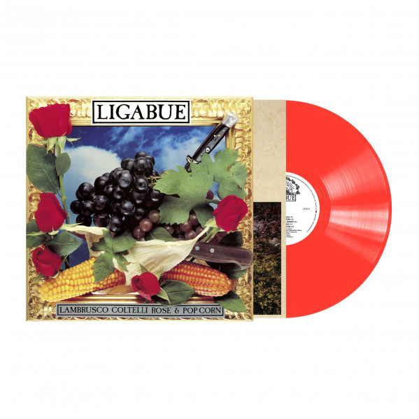 Lambrusco Coltelli Rose & Popcorn (Vinile Rosso Ed. Limitata) - Ligabue - LP