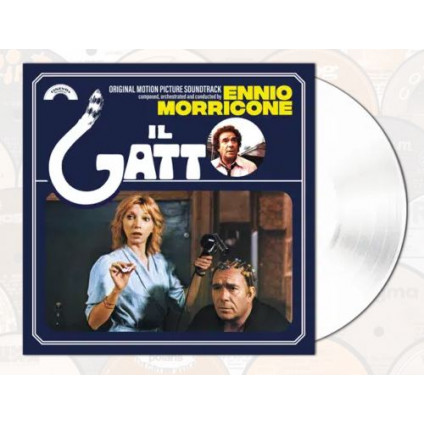 Il Gatto (140 Gr. Vinyl White Limited Edt.) - O. S. T. -Il Gatto( Ennio Morricone) - LP