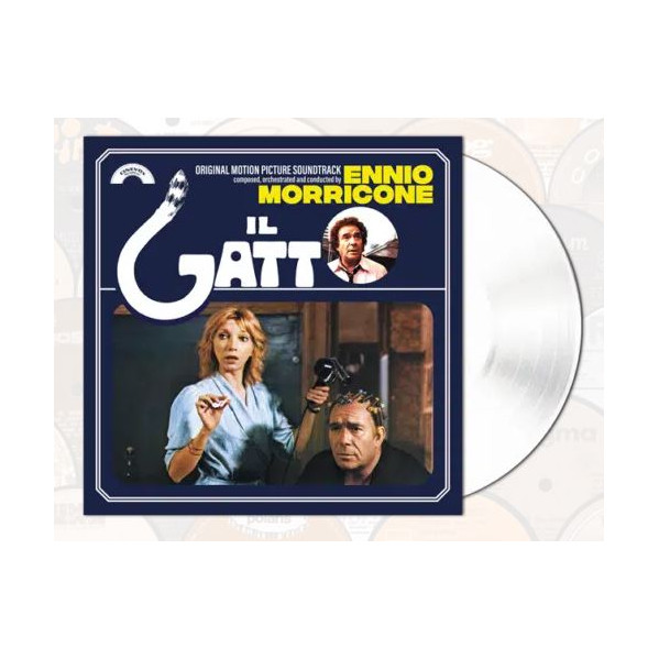 Il Gatto (140 Gr. Vinyl White Limited Edt.) - O. S. T. -Il Gatto( Ennio Morricone) - LP