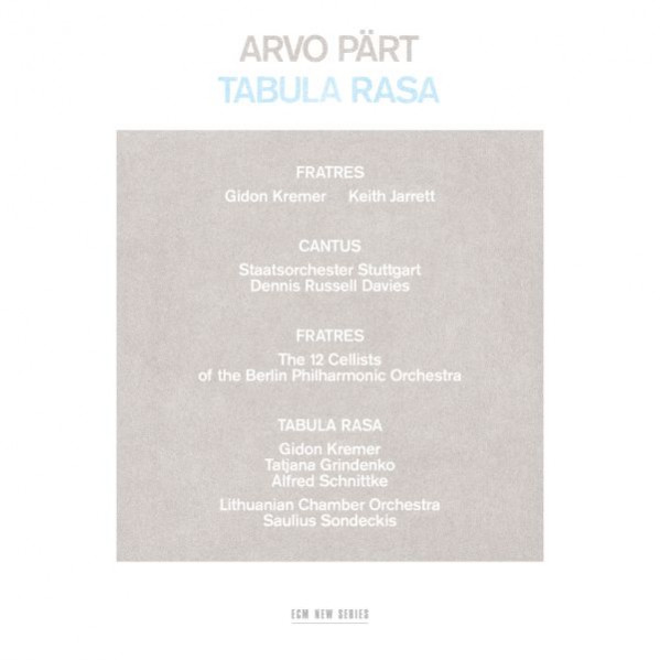 Tabula Rasa (Nuova Edizione) - Part Arvo - LP