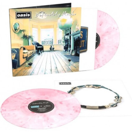 Definitely Maybe (Pink Vinyl) - Oasis - LP